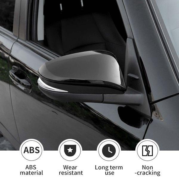 8-Piece Set for 2017-2023 Toyota 4Runner: Exterior Door and Mirror Covers