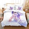 3D Printed Love Live Bedding Set Pillowcase Anime Duvet Cover Double Twin Full Queen King Adult Kids Bedclothes Quilt Cover
