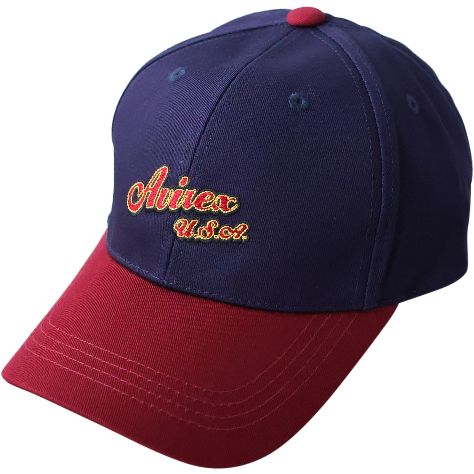 

Оригинальная бейсболка Ripstop Military Low Cap Hat из нейлона с 6 панелями, хлопковая кепка Polo Cap Full Cap BYCOLOR [Avirex] Мужская (Свободный размер, темно-синий)