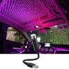 Mini LED Bil Tak Stjerne Nattlys Projektor Atmosfære Galaxy Lampe USB Dekorativ Justerbar for Auto Tak Room Takdekor