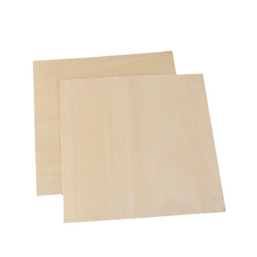 Materials Aviation Model Layer Board Basswood Plywood Wooden Plywood Board Sheet Rectangle Wood
