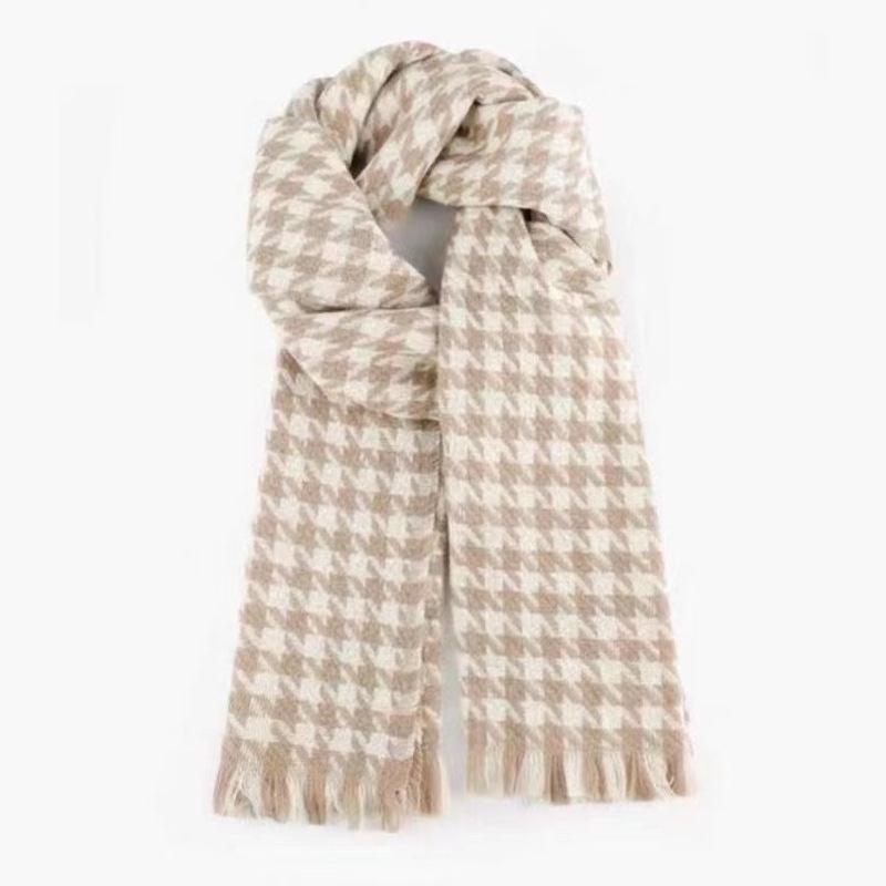 

Шарф Qiandongge женский зимний шарф теплая утолщенная шаль кашемировый универсальный студенческий 68*180cm