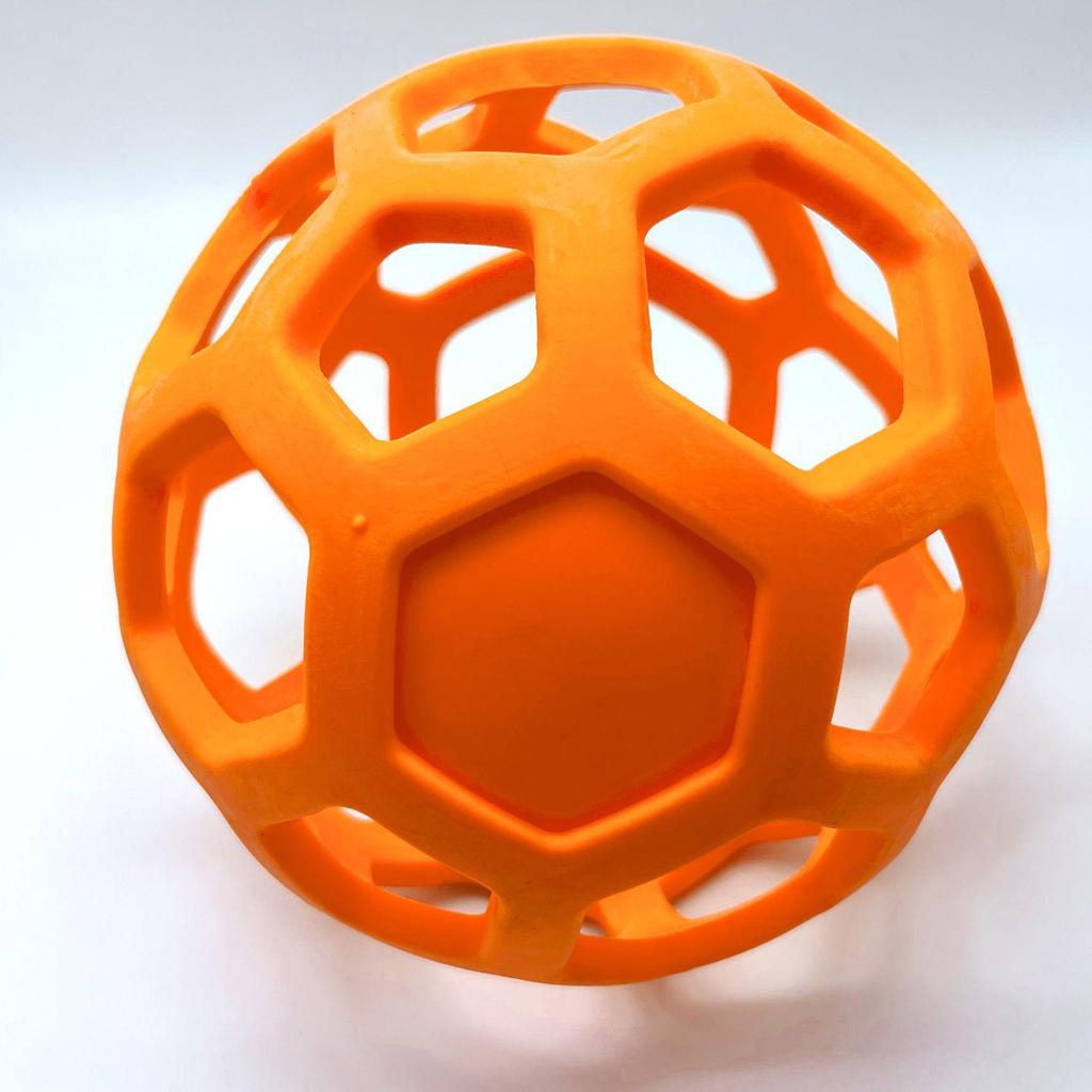 Interaktivní dutý míček z TPR gumy pro psy - Odolný proti skusu a šetrný k prořezávání zubů