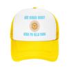 QUE MIRAS BOBO ANDA PA ALLA BOBO Mesh Sun Hats  Women Unisex Print Trucker Hat Spring Vintage Outdoor Gym High Quality Caps