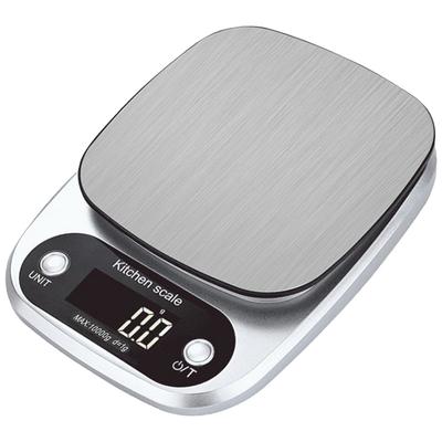 10/3Kg Wasserdichte Lebensmittel-Küchenwaage LCD-Anzeige Elektronische Lebensmittelwaage Tragbare Digitalwaage Lebensmittel-Snacks Wiegen Backwerkzeuge