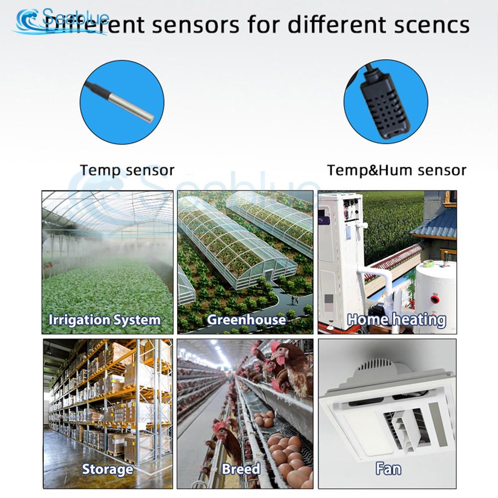 10A/16A Tuya Smart Wifi Switch DIY Module 4-Way Control 433MHz Wireless Switch Temperature Humidity Sensor With Alexa Google