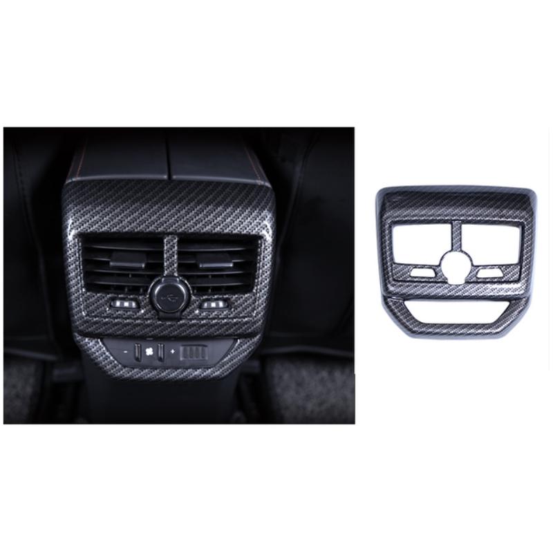 For Peugeot 3008 5008 GT 2017-   ABS Window Lift Switch gear water cup Panel air condition outlet Cover interior Accessories