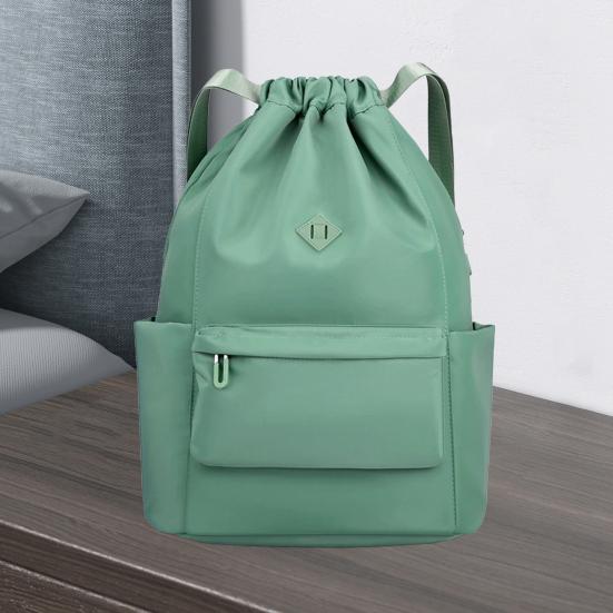 Stahovací batoh Vodotěsná taška do tělocvičny Unisex Jednobarevný Školní batoh pro ženy Muže Pláž Plavání Škola Cestování