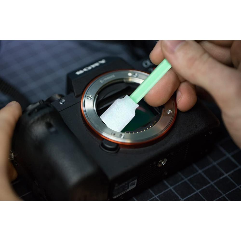 15/25/35 PCS Polyester Swabs – Precision Cleaning Sticks for Printers, Cameras, Lenses & Sensors, Scratch-Free Optical Wipes