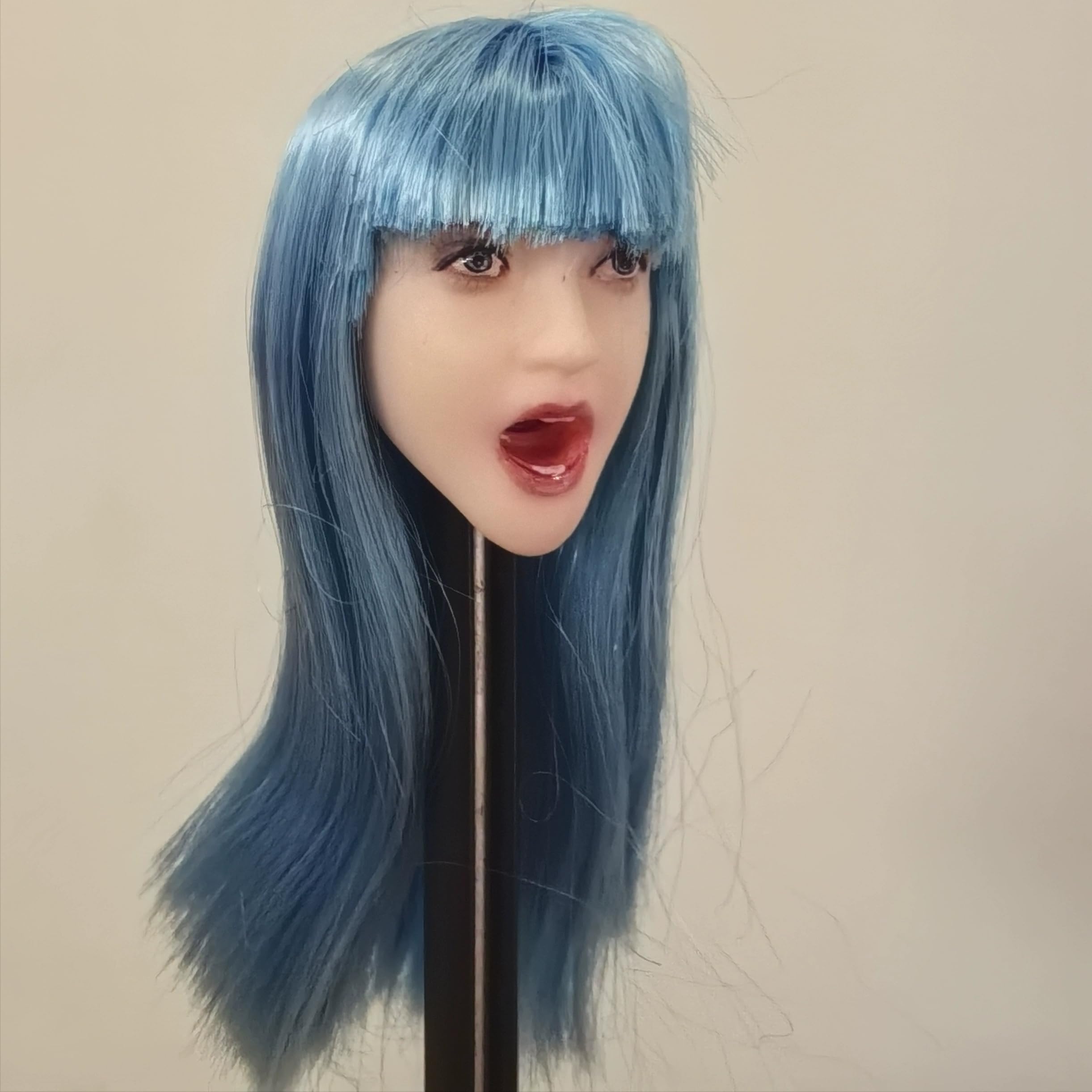 

Игрушки Хобби Масштаб Голова Экшн-фигурки для TBLeague и Других Жемчужно-белый Прямо Открытый Рот Длинная Красота и Наряд Нет & [TOYBARJAPAN] 1/6 Фигурки,