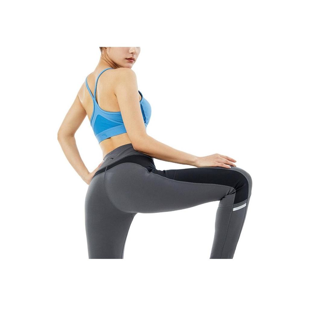 Anta Training Series Solid Color High-Intensity Support Fitness Yoga Sports Bra Women underwear Sky-Blue 962217793-1