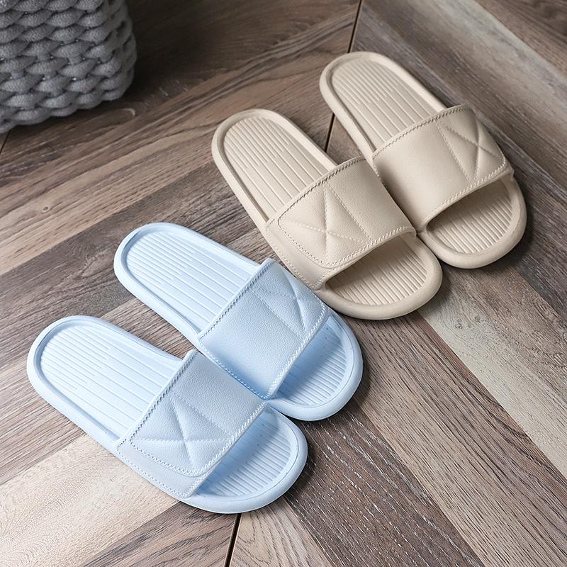 Women's EVA Non-Slip Indoor Summer Slippers - Soft Bottom, Unisex Bath Sandals