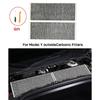 Per Tesla Model Y 2024 -2020 Filtro Abitacolo HEPA Sostituzione Filtro Presa d'Aria con Carbone Attivo per Accessori Model Y