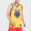 Nike NBA 30 golden state warriors stephen curry Jersey Yellow Men's 912101-728