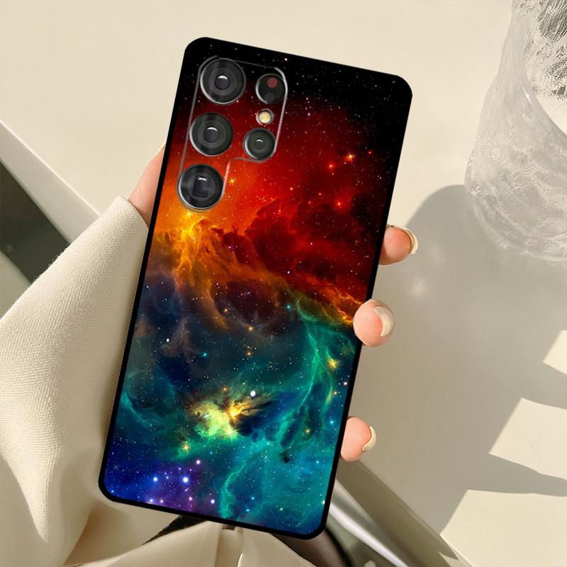 Space For Galaxy S23 Universe For Samsung Galaxy S23 S22 Ultra S21 S20 FE S8 S9 S10 Note 10 Plus Note 20 Ultra Phone Case