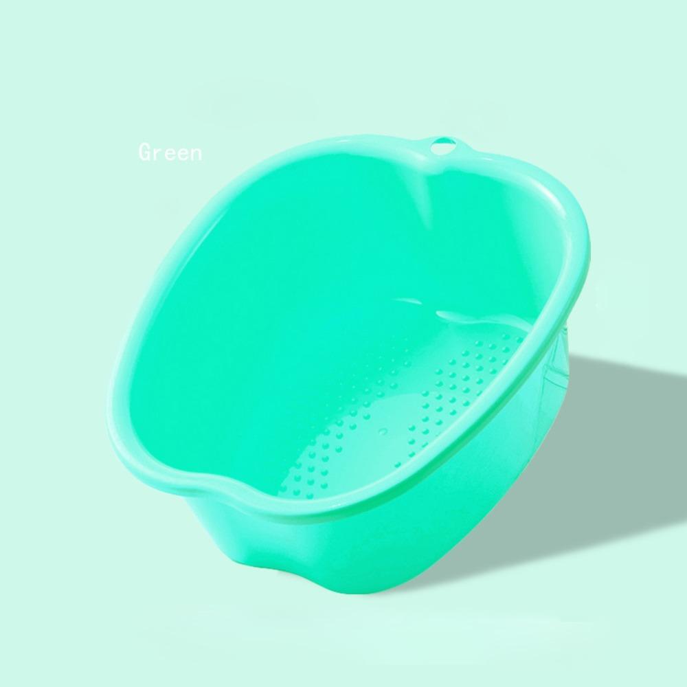 Exfoliating Pedicure Foot Soaking Bathtub Solid Soaking Foot Bucket  for Men and Women