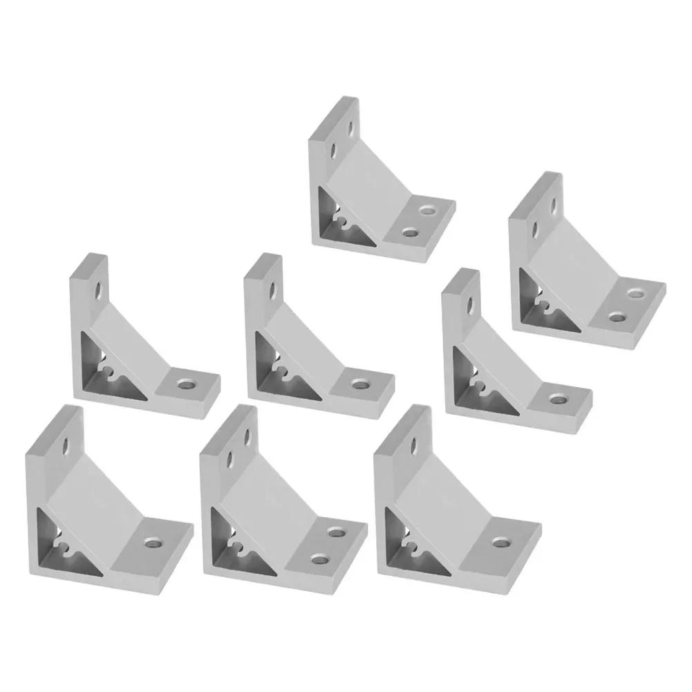 Aluminum Joint Fastener 90 Degree Bracket For Aluminum Extrusion 3030 Series Aluminum Extrusion Easy To Install High Hardness