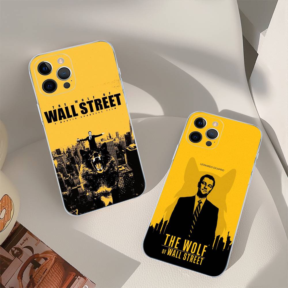 TV The W-Wolf Of W-Wall S-Street For IPhone 17 16 15 14 13 12 11 Pro Max Plus Phone Case High End Silicone