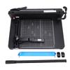 Manual Paper Cutter 400 Sheet 1.5in Thickness Cutting Capacity Paper Trimmer for Soft PVC Leather Non Woven Fabric