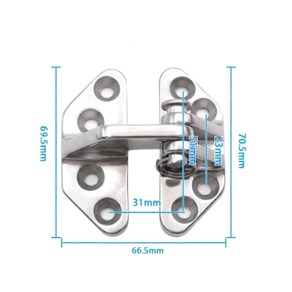 Butterfly Hinge Joint Heavy Duty for Boats, RVs