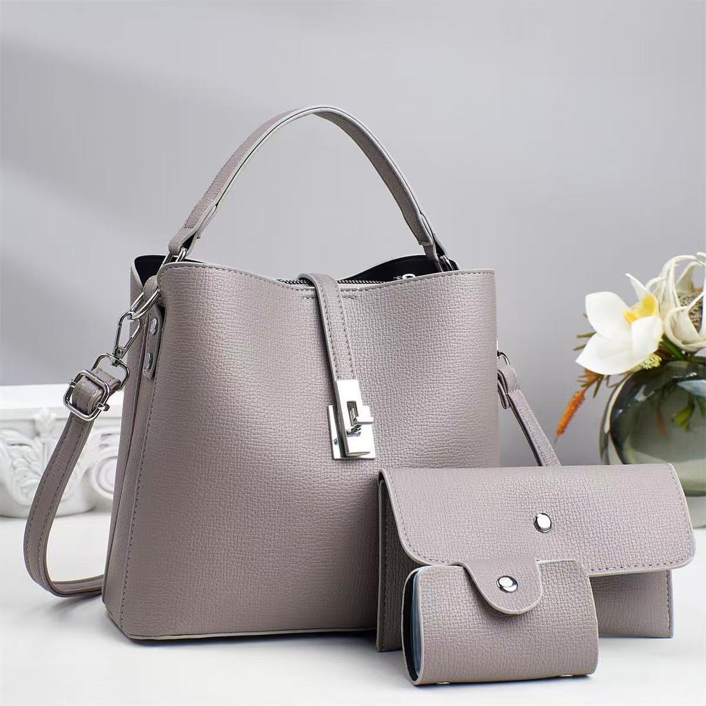 2026 New Women's Bags Versatile Leisure Trendy Light Luxury Niche Single Shoulder Crossbody Bag Simple Composite bucket bags