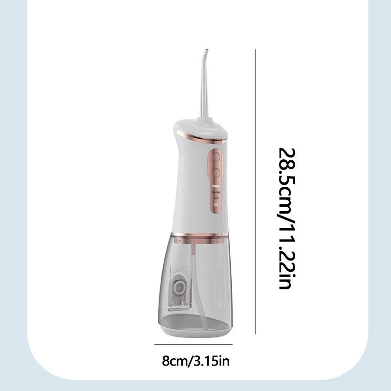 2026 New Portable Smart Oral Irrigator Water Flosser 4 Jets 3 Modes Rechargeable Dental Water Jet Teeth Cleaner Travel Home Use