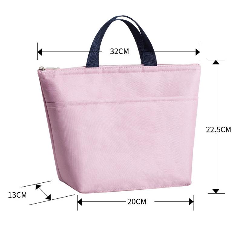 Large Capacity Portable Lunch Bags Food Fresh Preservation Waterproof Ice Bags Big Thermal Insulation Lunch Box Bag Picnic Totes