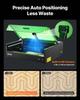 Laser Engraver, 20W, Laser Engraving and Cutting Machine with Enclosure Camera, Laser Cutter, 36000 mm/min, 500 x 320 mm Working Area, for Wood,