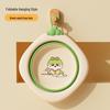 Newborn Portable Foldable Baby Washbasin - Thickened Plastic Infant Basin