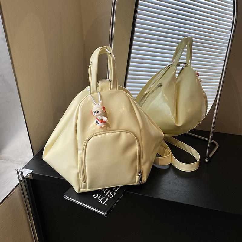 Tote Bag Women's Large-capacity New Niche One-shoulder Messenger Commuter Bag Casual Multi-functional Backpack