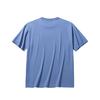 Anta Comfortable Breathable Solid Color Round Neck Short Sleeve T-Shirt Unisex Tops Navy-Blue 972528125-4