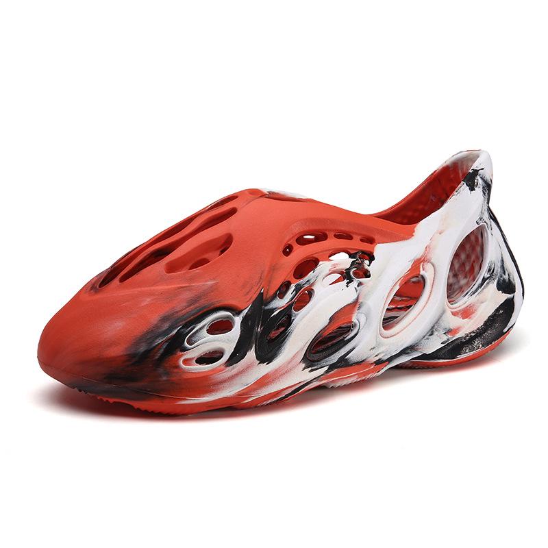 Sommer Übergröße Herren Camouflage Sandalen - Trendige Hohlraum Römische Strandschuhe