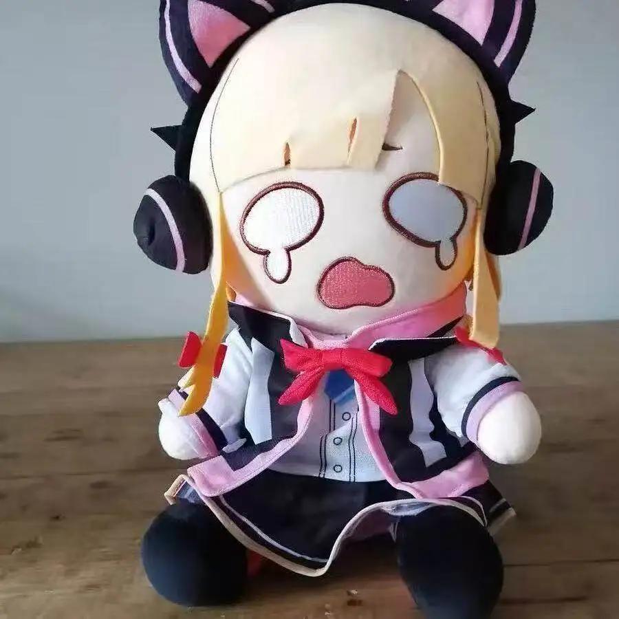 Plush Blue Archive Fluffy Buddy Saiba Momoi Midori Video Game Character Cuddly Manga Plaything Adorable Chibi Plushy Supporters Collectibles
