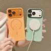 Applicable To iPhone11promax Matte Magnetic Mobile Phone Case Apple 11 Skin Color Contrasting Two-in-one Protective Case 11