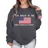Women's Colorblock Sweatshirt Long Sleeve Round Neck Casual Comfortable Loose Lightweight Women's Sweatshirtt