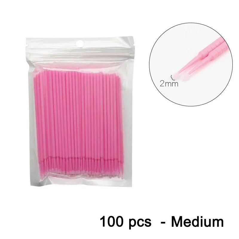 100Pcs/pack Car Detailing Brush Car Maintenance Wash Tools Brush Paint Touch-up Pen Small Tip Mini Head Brush Auto Accessories