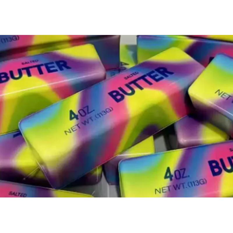 1Pc Butter Squishy Party Favors Super Soft Slow Rising Sticky Butter Sticks Realistic Food Fidget For Festive & Party Supplies