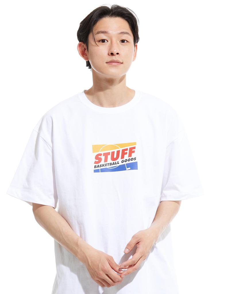 STUFF Coat Goods Heavy Short Sleeve Tee White