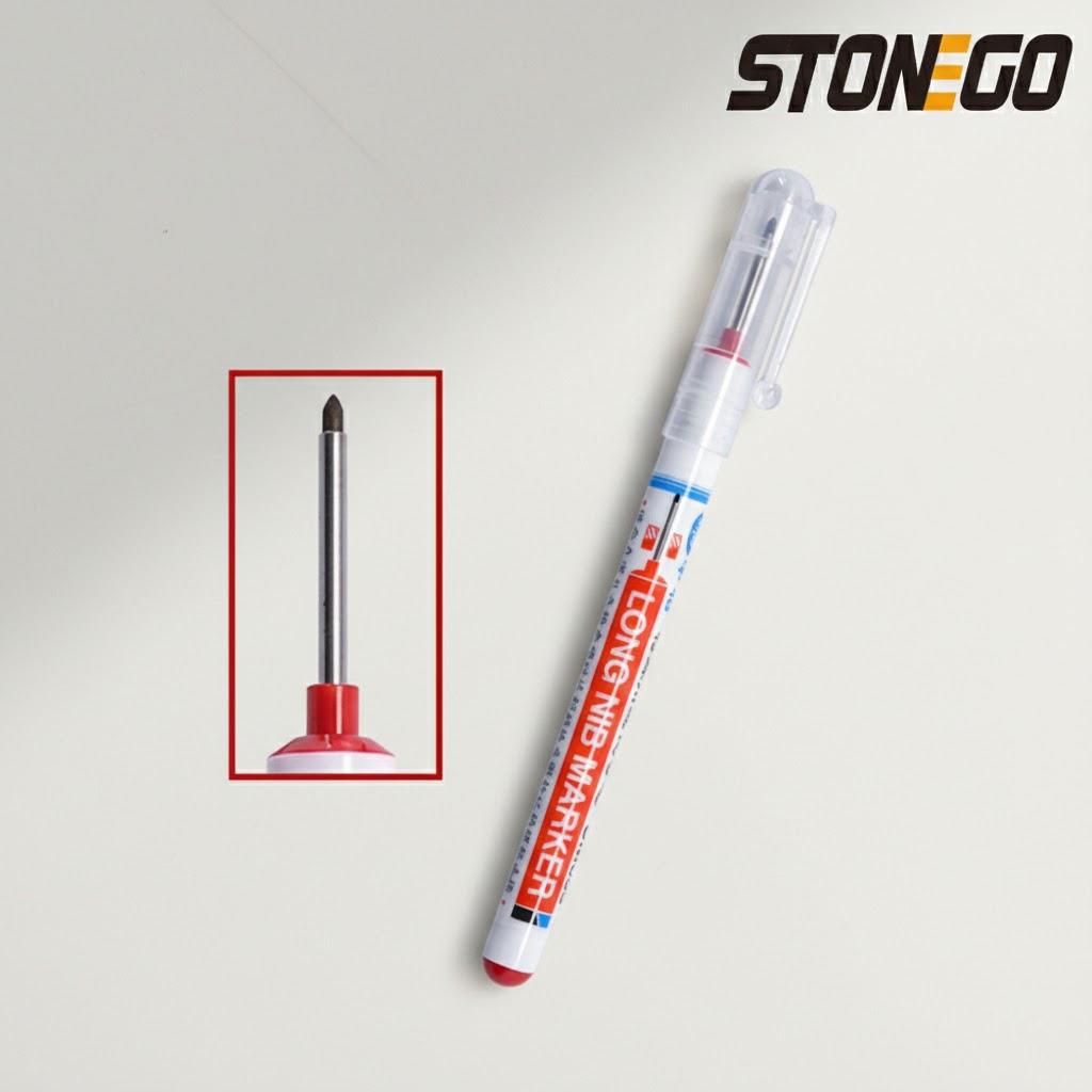 

20MM Multicolor Permanent Markers Woodworking Decoration Deep Hole Pens Office School Supplies Utility красный