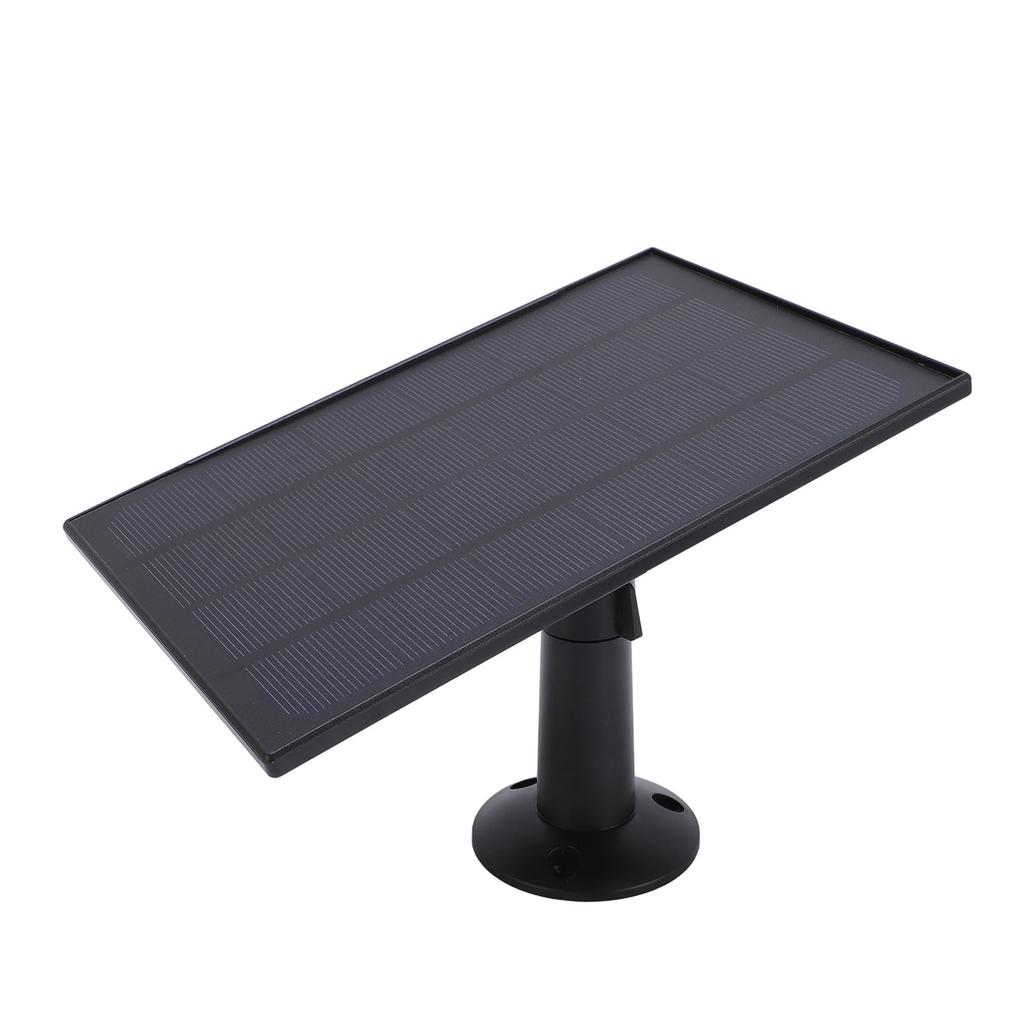 8W Solarpanel für Vogelhaus-Kamera Typ C IP66 Wasserdicht 360-Grad-Halterung Türklingel Solarpanel für Wiederaufladbare