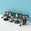 4 Stück Wasserdichte Hundeschuhe für Kleine Hunde Chihuahua Verstellbar Reflektierend Regenstiefel Welpe Haustier Katze Socken Stiefeletten Haustierprodukte