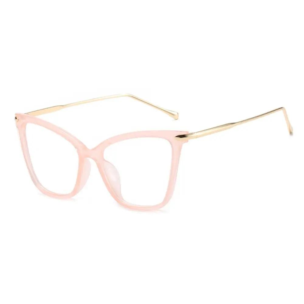 Anti-Blue Light Glasses Women Men Oversized Optical Frame Eye Protection Ultra Light Eyeglasses Office Computer Goggles