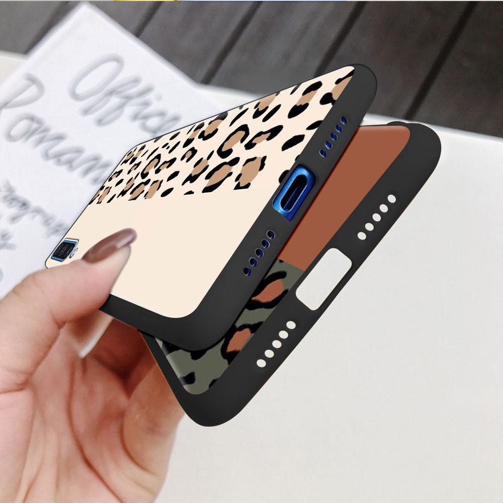 Skal För Samsung Galaxy A52 A12 A51 A32 A21s A71 A53 A13 A32 A72 A31 A33 A22 A03 A41 Telefonskal Mode Leopardmönster