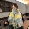 Autumn and Winter New Style Cute and Versatile Scarf for Students Cold Proof Neck Protector  High Value Shawl and Scarf for Women.