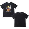 Naruto Shippuden Casual T-Shirt, Short Sleeve, Plus Size, Men's, Black