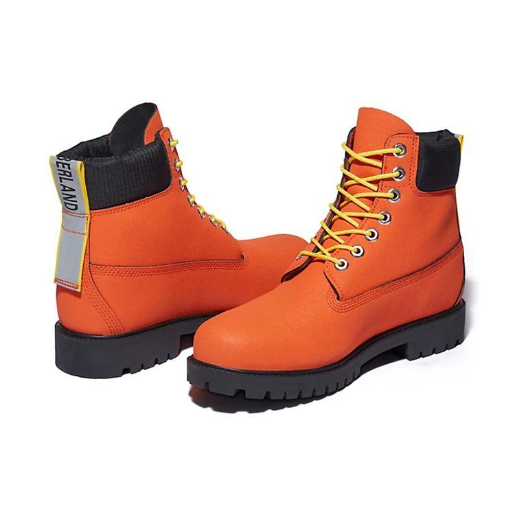 Timberland 6 Inch Mid Martin Boots Men boots Orange A2F7M845