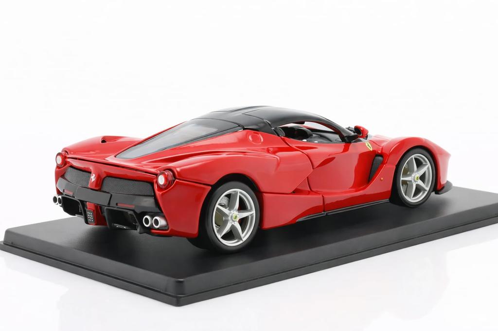 Ferrari LaFerrari 1/24 Scale Model Car 2013 (Red/Black) with Case