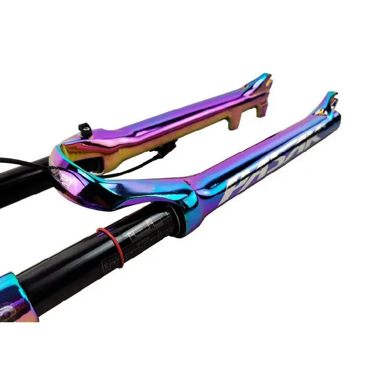 PASAK Aluminum Alloy MTB Bicycle Fork Supension Air 26/27.5/29er Inch Mountain Bike 32RL100mm Fork For A Bicycle Colour Plating