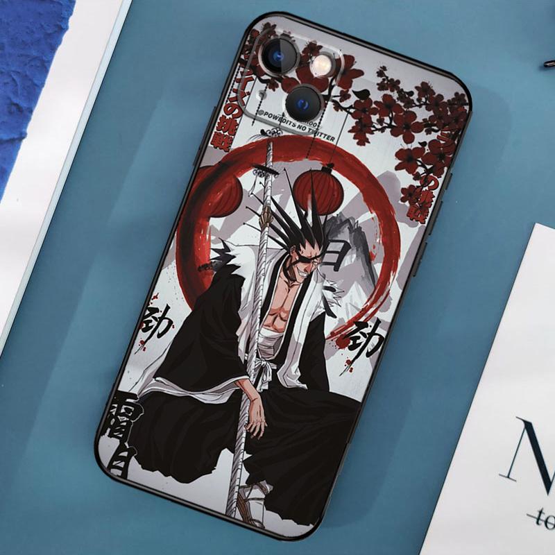 

Чехол Kenpachi Zaraki Bleach для телефона iPhone 14 Pro Max 11 13 12 Mini X XR XS Max SE 2020 7 8 Plus, чехол iPhone 11