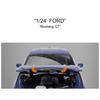 WELLY 1/24 Ford Mustang GT 2015 Alloy Car Model Diecast Toy Vehicle High Simitation Cars Toys for Children Kids Gifts
